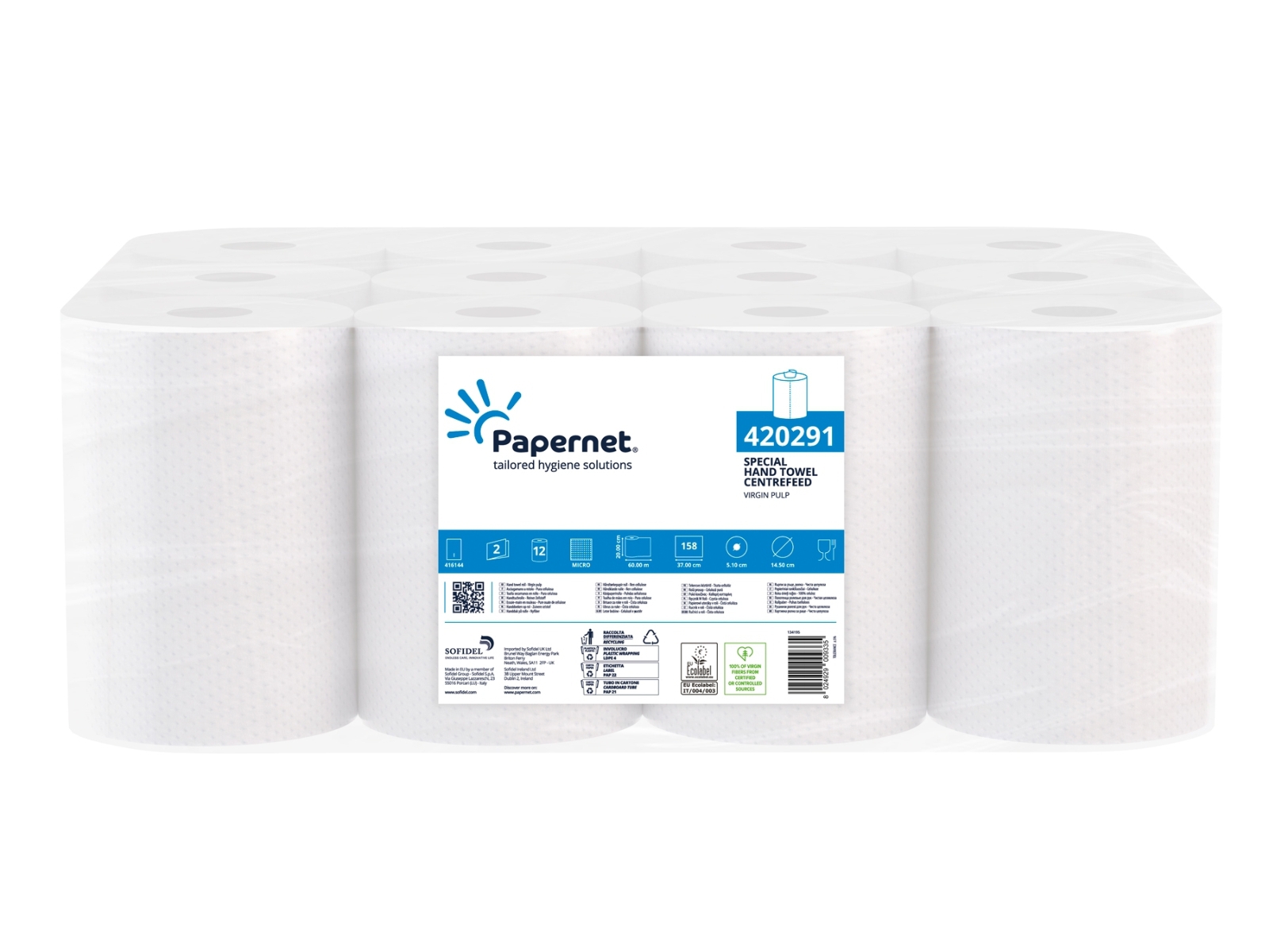 Ręcznik S 2W Papernet 420291 Special 60m A12